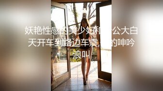 妖艳性感的美少妇和老公大白天开车到路边车震,干的呻吟浪叫