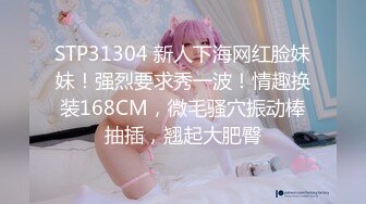 STP31304 新人下海网红脸妹妹！强烈要求秀一波！情趣换装168CM，微毛骚穴振动棒抽插，翘起大肥臀