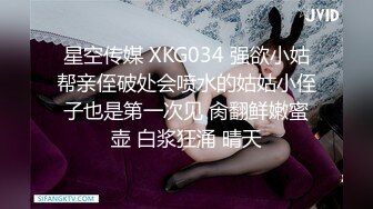 星空传媒 XKG034 强欲小姑帮亲侄破处会喷水的姑姑小侄子也是第一次见 肏翻鲜嫩蜜壶 白浆狂涌 晴天